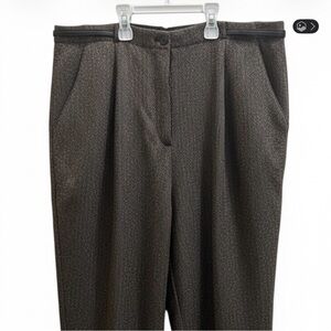 Vintage Norton McNaughton Women's Dark Brown Trousers